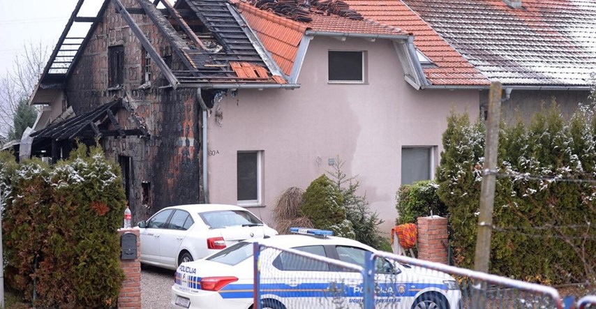 VIDEO Kod Zagreba izgorio krov kuće i dva auta, vlasnik kuće u bolnici